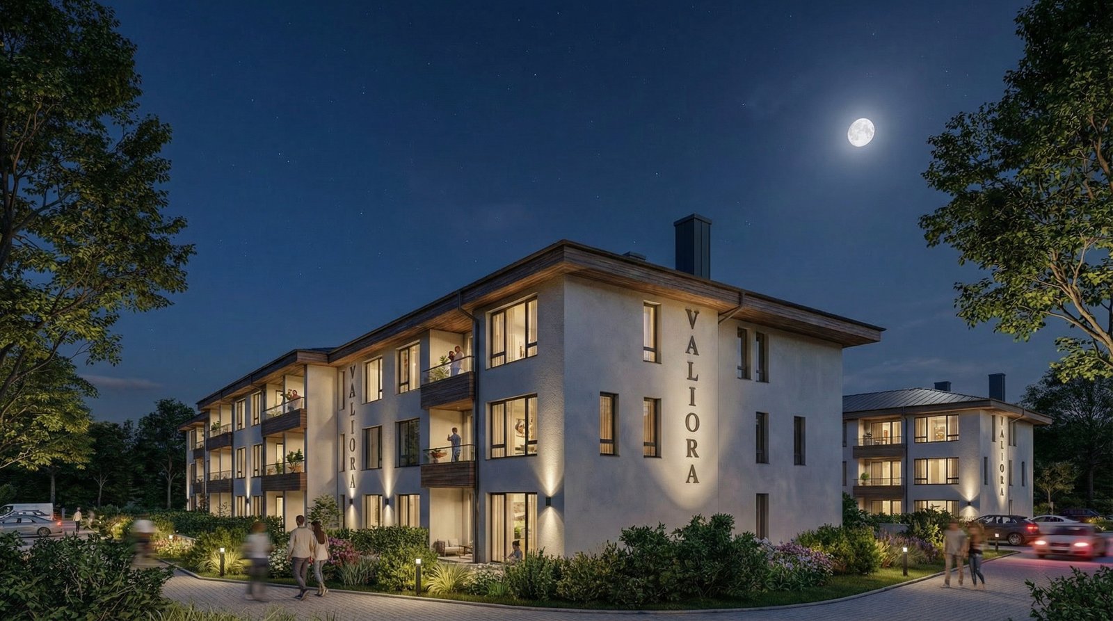 VALIORA през нощта